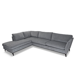 Chaiselong sofa Jacob | Venstrevendt | Mørkegrå
